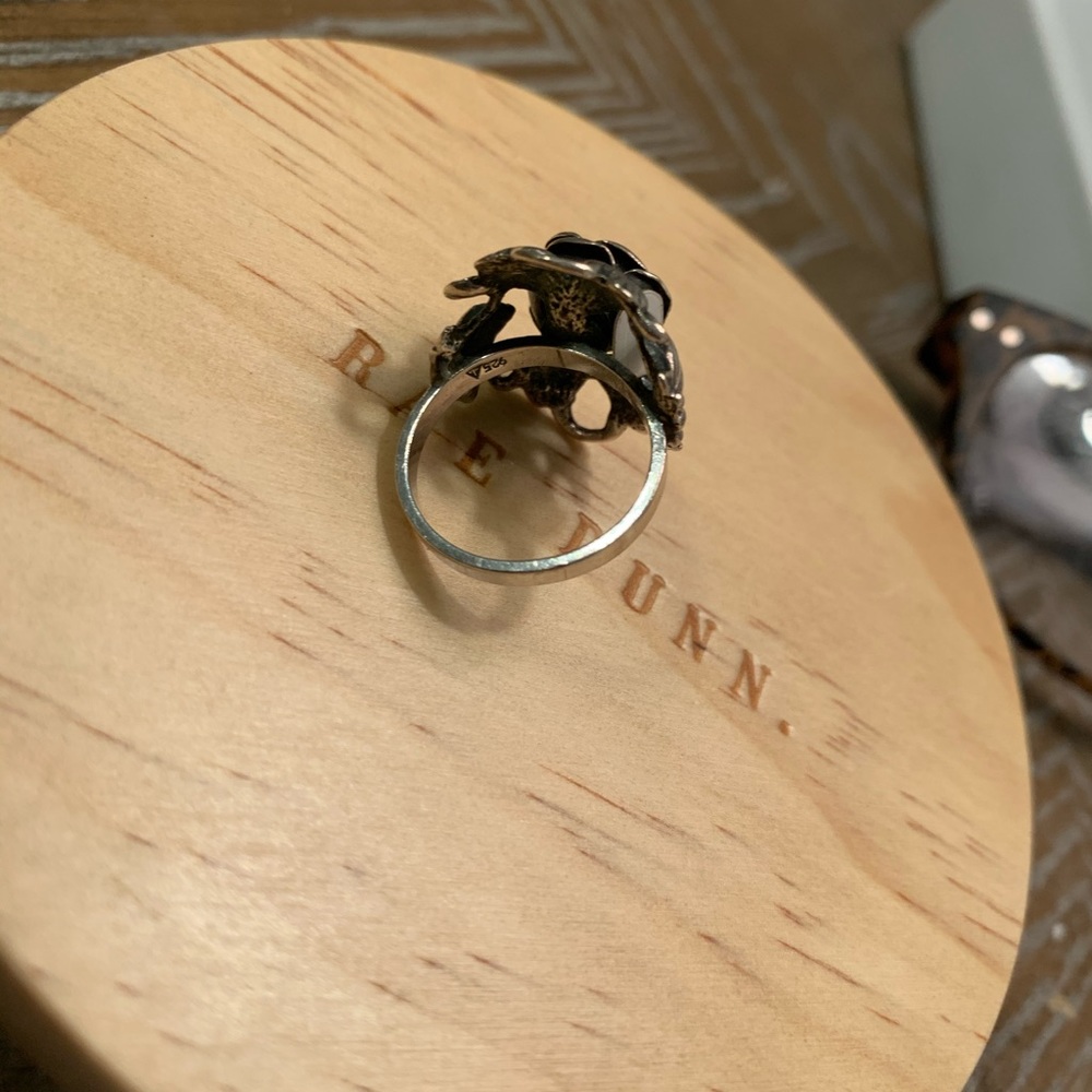 🌹SILVER ROSE RING🌹 - Picture 2 of 3